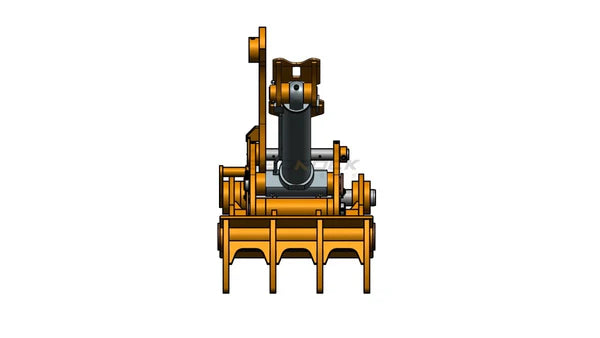 Bedrock Attachments Pin-On Thumb | Model ET100-PO4T54 | Width 43.3" | Pin Size 100mm | 4 Teeth | Machine Size 30-36 Ton | For Excavators