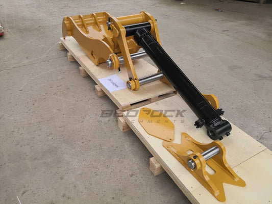 Bedrock Attachments Pin Grabber Thumb | Model ET70-PG4T36 | Width 27.6"  | Pin Size 70mm | 4 Teeth | Machine Size 15-18 Ton | For Excavators