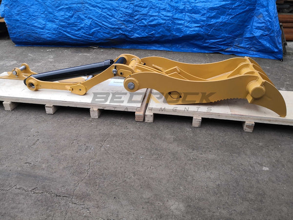 Bedrock Attachments Pin Grabber Thumb | Model ET70-PG4T42 | Width 0.86m | Pin Size 70mm | 4 Teeth | Machine Size 15-18 Ton | For Excavators