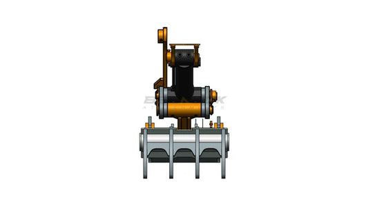 Bedrock Attachments Pin Grabber Thumb | Model ET80-PG4T42 | Width 40.9" | Pin Size 80mm | 4 Teeth | Machine Size 20-24 Ton | For Excavators