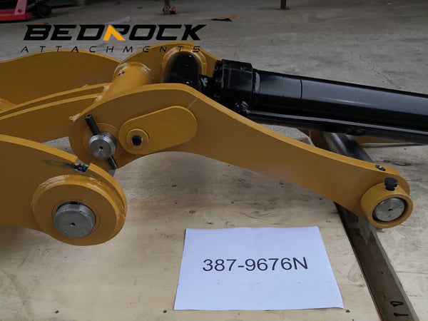 Bedrock Attachments Pin-On Thumb | Model ET70-PO4T42 | Width 33.9" | Pin Size 70mm | 4 Teeth | Machine Size 15-18 Ton | For Excavators