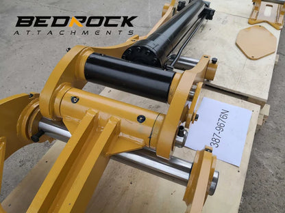 Bedrock Attachments Pin-On Thumb | Model ET70-PO4T42 | Width 33.9" | Pin Size 70mm | 4 Teeth | Machine Size 15-18 Ton | For Excavators
