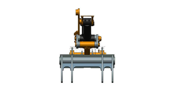 Bedrock Attachments Pin Grabber Thumb | Model ET80-PG4T54 | Width 48" | Pin Size 80mm | 4 Teeth | Machine Size 20-24 Ton | For Excavators