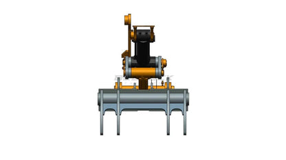 Bedrock Attachments Pin Grabber Thumb | Model ET80-PG4T54 | Width 48" | Pin Size 80mm | 4 Teeth | Machine Size 20-24 Ton | For Excavators
