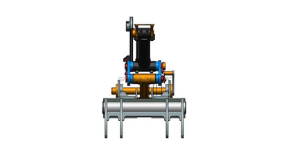 Bedrock Attachments Pin Grabber Thumb | Model ET90-PG4T54 | Width 47.2" | Pin Size 90mm | 4 Teeth | Machine Size 24-29 Ton | For Excavators