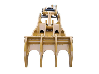 Bedrock Attachments Pin Grabber Thumb | Model ET70-PG4T42 | Width 0.86m | Pin Size 70mm | 4 Teeth | Machine Size 15-18 Ton | For Excavators