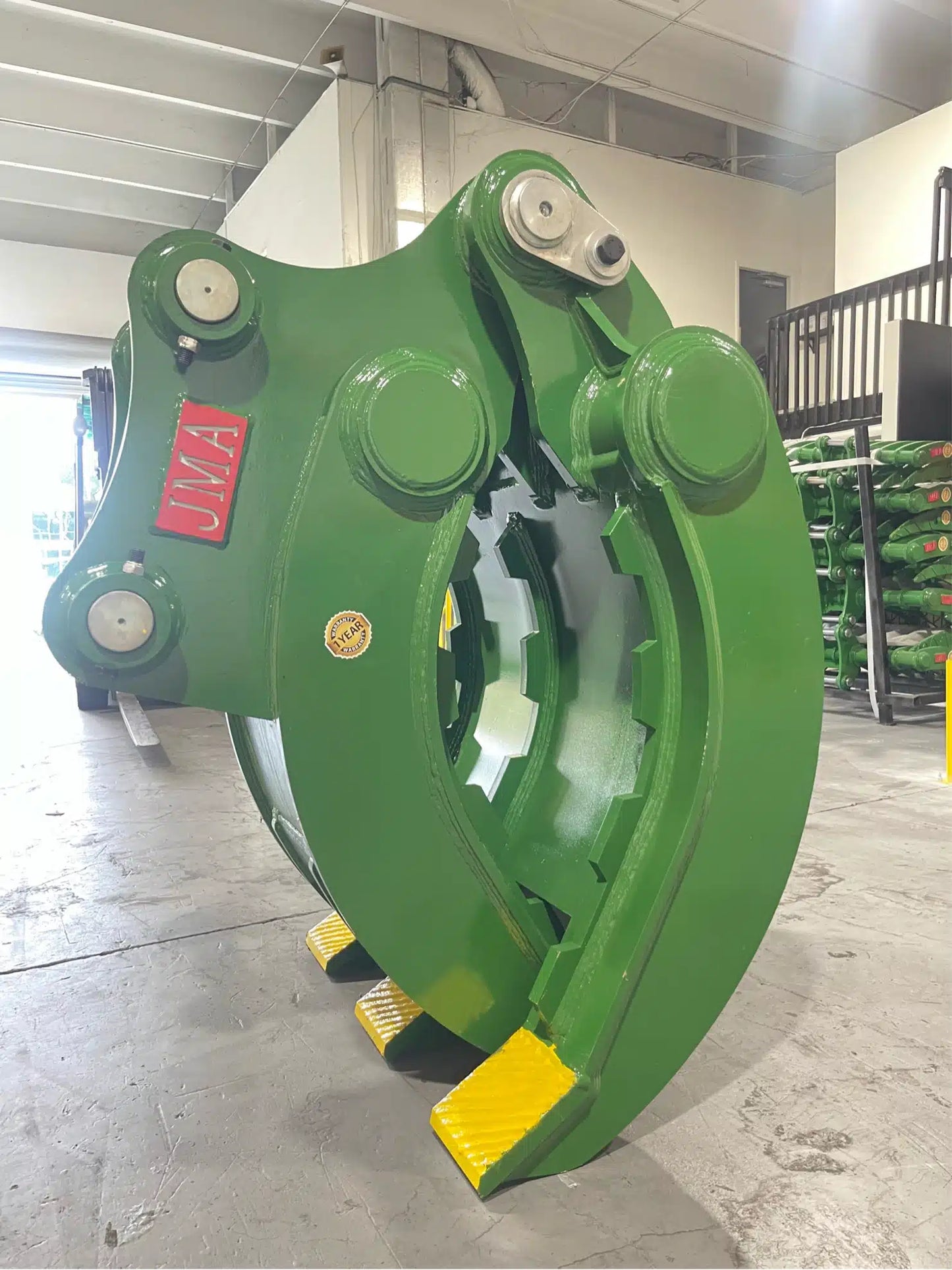 JMA Attachments Mechanical Grapple | Grapple Width 40" inches | Pin Size 80mm | For 16 – 25 Tons Excavators