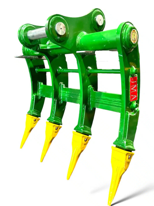 JMA Attachments Root Rake | Rake Width 40" Inches | Pin Size 65mm | For 10 – 15 Tons Excavators