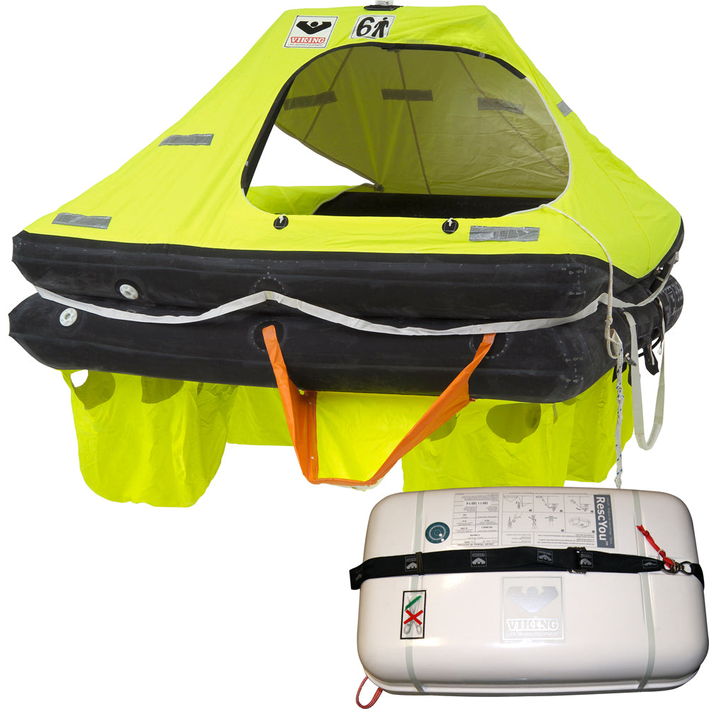 VIKING RescYou Coastal Liferaft 6 Person Container [L006UCL040ABA]