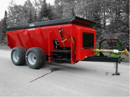 Woody Equipment Semi-Liquid Manure Spreader | Loading Capacity 2500 Gallon | Pull Type | 100 HP + | For Tractors