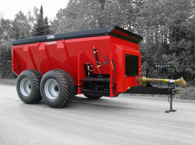 Woody Equipment Semi-Liquid Manure Spreader | Loading Capacity 3300 Gallon | Pull Type | 150 HP + | For Tractor