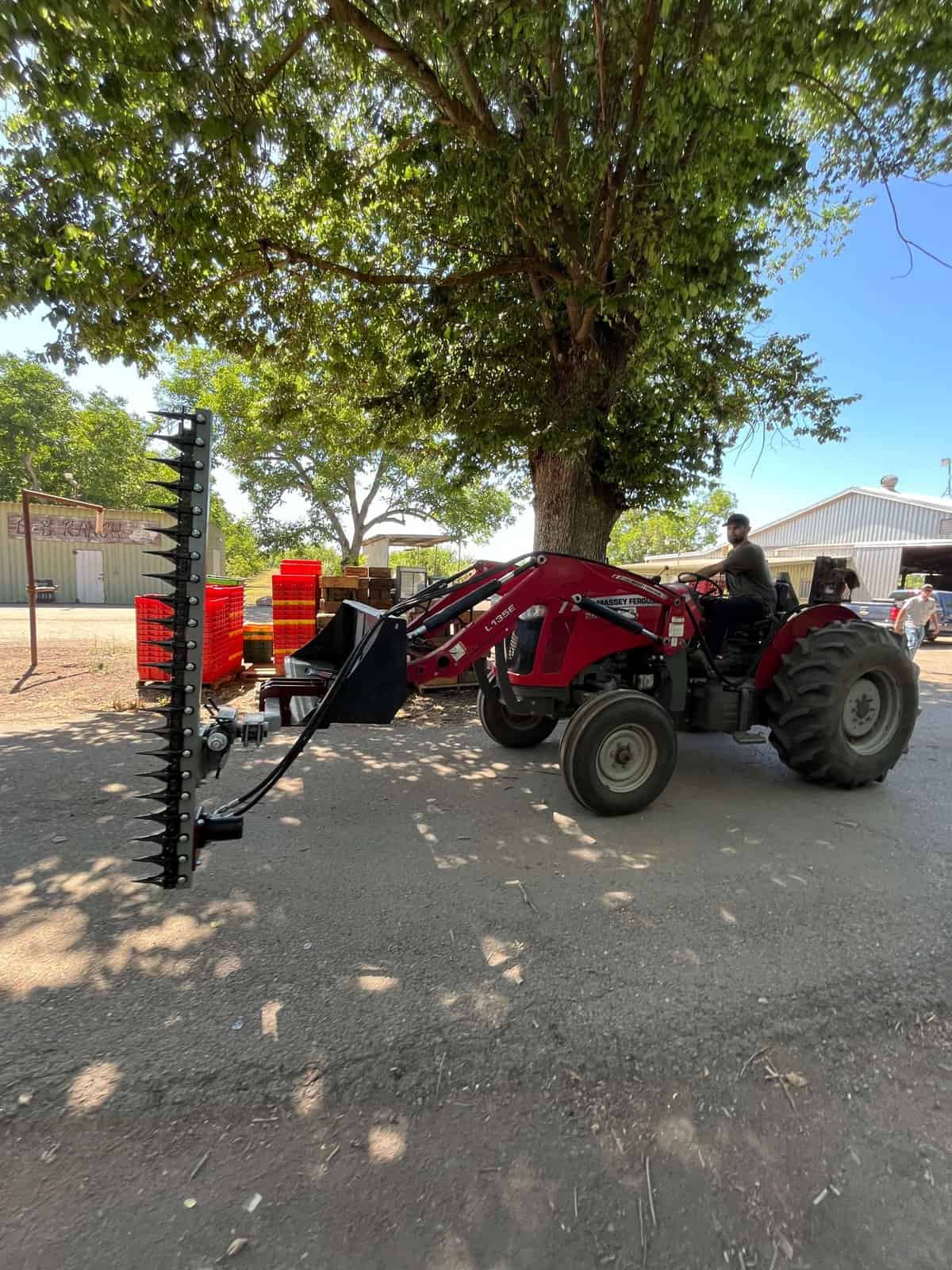 Agrishield Pro-Cut Hydraulically Driven Sickle Bar | Bucket Clamp Mount | Bar Length 42", 54" & 66" | Hydraulic Flow 5-16+ GPM | For Skid Steers, Tractors, Loaders & Excavators