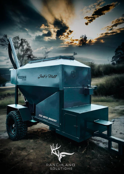 Ranchland Solutions Woodsman 8:28 series | 4,000 lb Corn Capacity