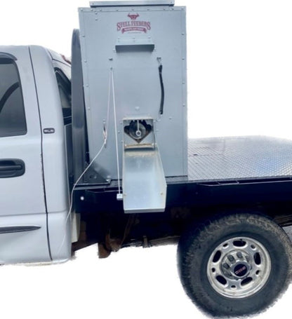 Stull Feeders Grain/Cube Auger Feeders | Model 1100, 1200, 1600 & 2100 LB | 12V | Up To 25 HP | For Truck
