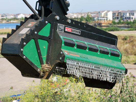 Brush-Hound Hammer-Head Flail Mower Shredder | Model 40EX | Cutting Width 40" inches | For Excavator