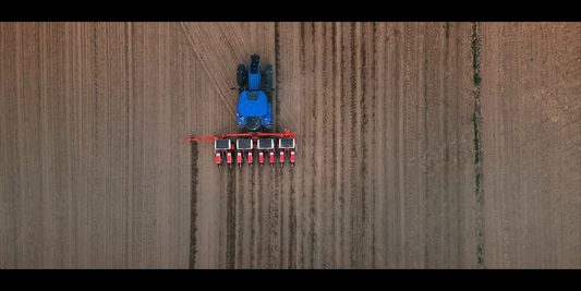 TOSCANO | Seeder Folding – Axe Type | Model 8 Units | Total Width 18.04 Feet | HorsePower 130-160 HP | For Tractor