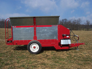 Millcreek | Compact Row Mulcher | Model 404 | Width 48″ Wide | Hydraulic Drive | 4.4 yd³ Capacity Heaped | Horsepower 25 HP | For Tractor