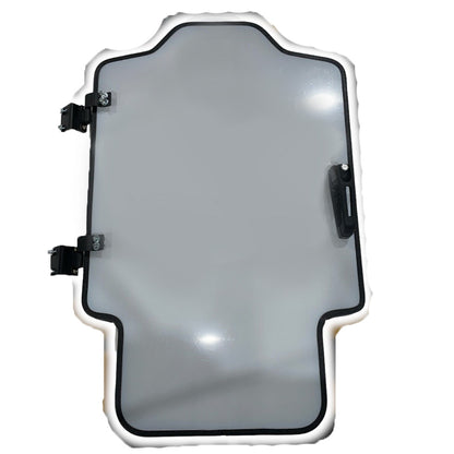 Skid Steer Doors Cab Enclosure Door | C1840‑D (Case 1840) | ½" Lexan Polycarbonate | 8–30+ GPM | For Case 1840 Skid Steers