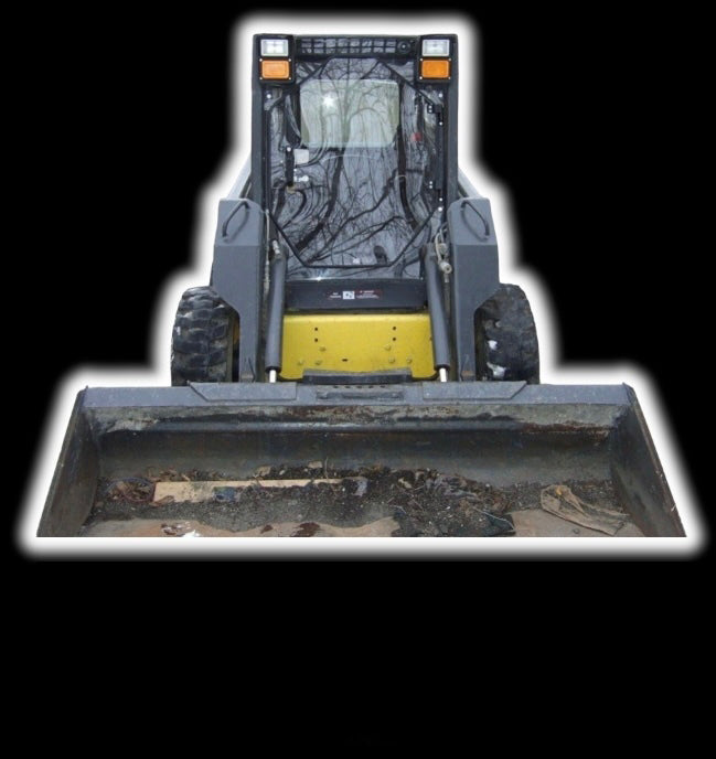 Skid Steer Doors Cab Enclosure Door | BSD‑M (Universal Fit) | ½" Lexan Polycarbonate | 15–25 GPM | For Skid Steer Loaders