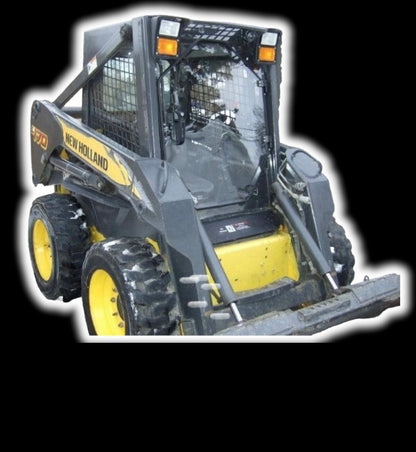 Skid Steer Doors Cab Enclosure Door | BSD‑M (Universal Fit) | ½" Lexan Polycarbonate | 15–25 GPM | For Skid Steer Loaders