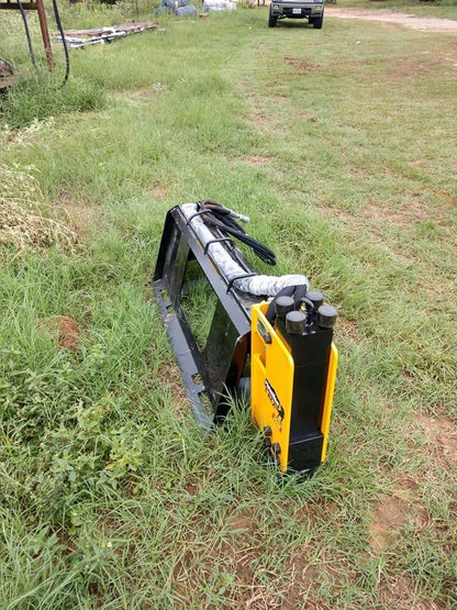 Montana Post Driver | T-Rex 350E Series | Width 18" & 28" inches | Oil Flow Range 5-20 GPM | For Skid Steers & Loaders