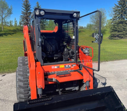 Skid Steer Doors Kubota SSV Cab Enclosure Door | Model KSSV-D | 0.5" Polycarbonate | 15–25 GPM | For Skid Steers