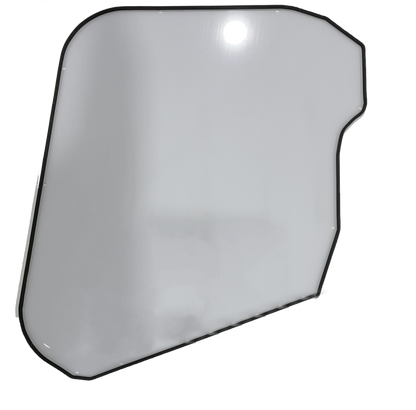Skid Steer Doors Cab Enclosure Door | CAT‑D Retrofit | ½" Lexan Polycarbonate | 15–25 GPM | For Caterpillar D Series Skid Steers