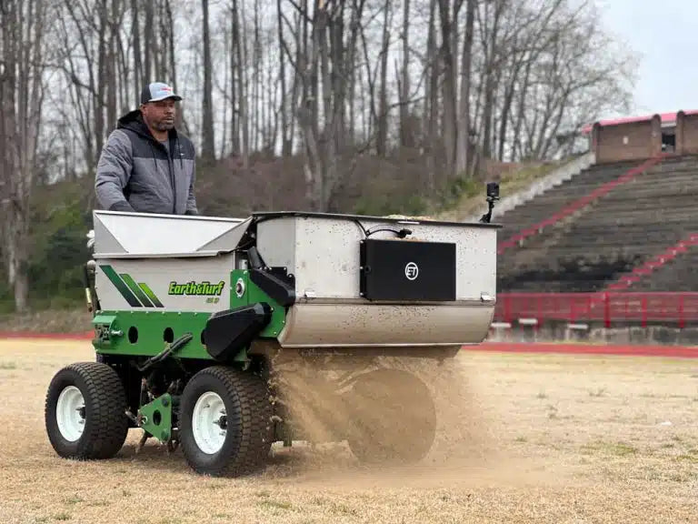 Earth & Turf | MultiSpread | 415SP | Stand-On Top Dresser | 55" Overall Width | 48" Spread Width | 22HP Honda Engine