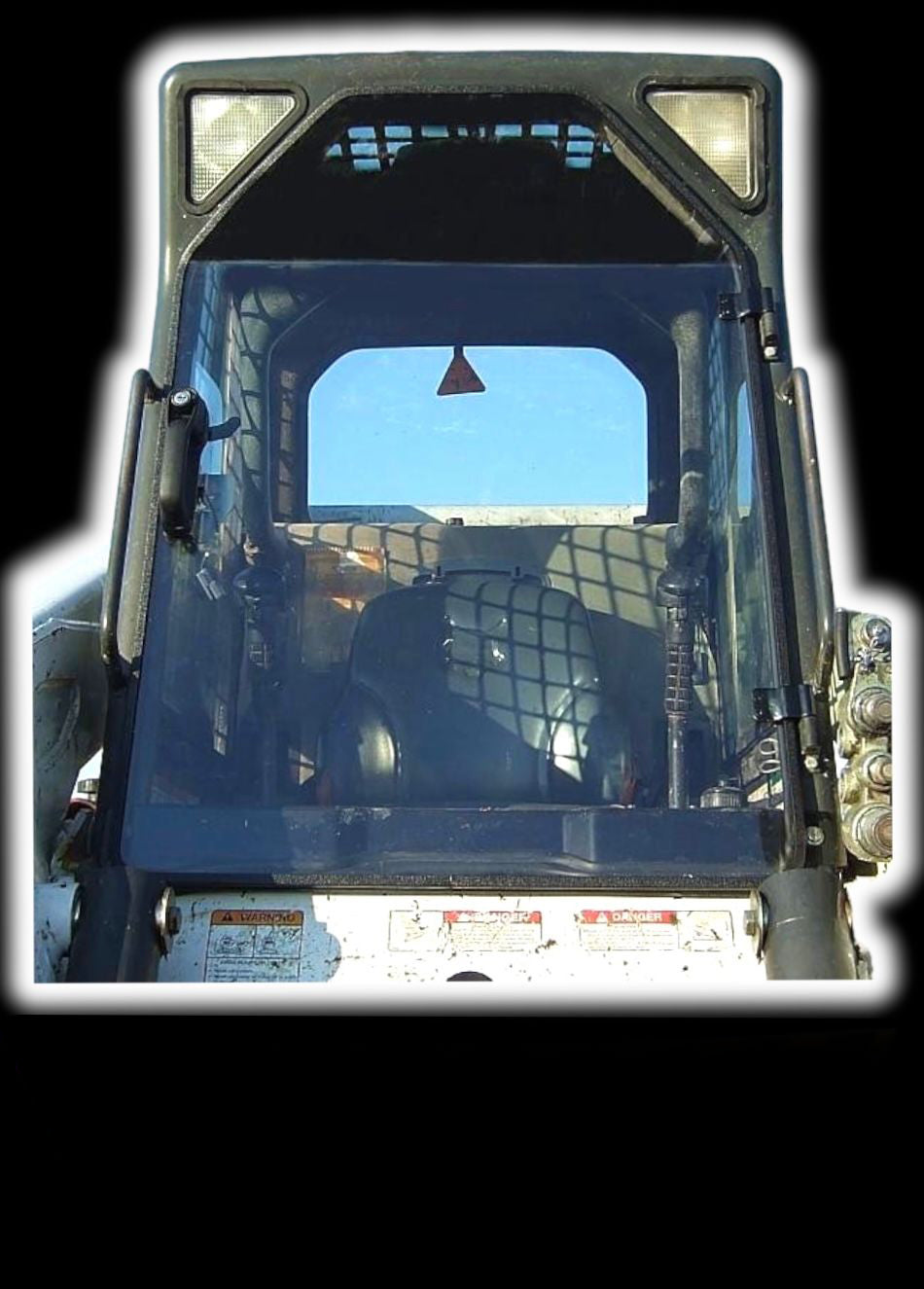 Skid Steer Doors Cab Enclosure Door | BSD‑G (Bobcat G Series) | ½" Lexan Polycarbonate | 15–25 GPM | For Bobcat G Series Skid Steers