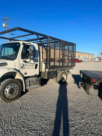 Pro Drone Truck Bed Custom Flatbed Truck Ag Drone Tending Systems