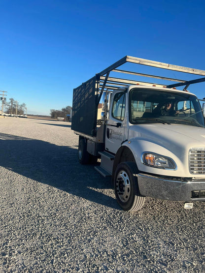 Custom Flatbed Truck Ag Drone Tending Systems