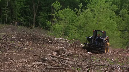 STOUT | XHD Brush & Root Grapple | 4" Tine Spacing | Model 72" Width | Hydraulic Flow 15–25 GPM | 26–37 kW / 35–50 HP|For Skid Steer