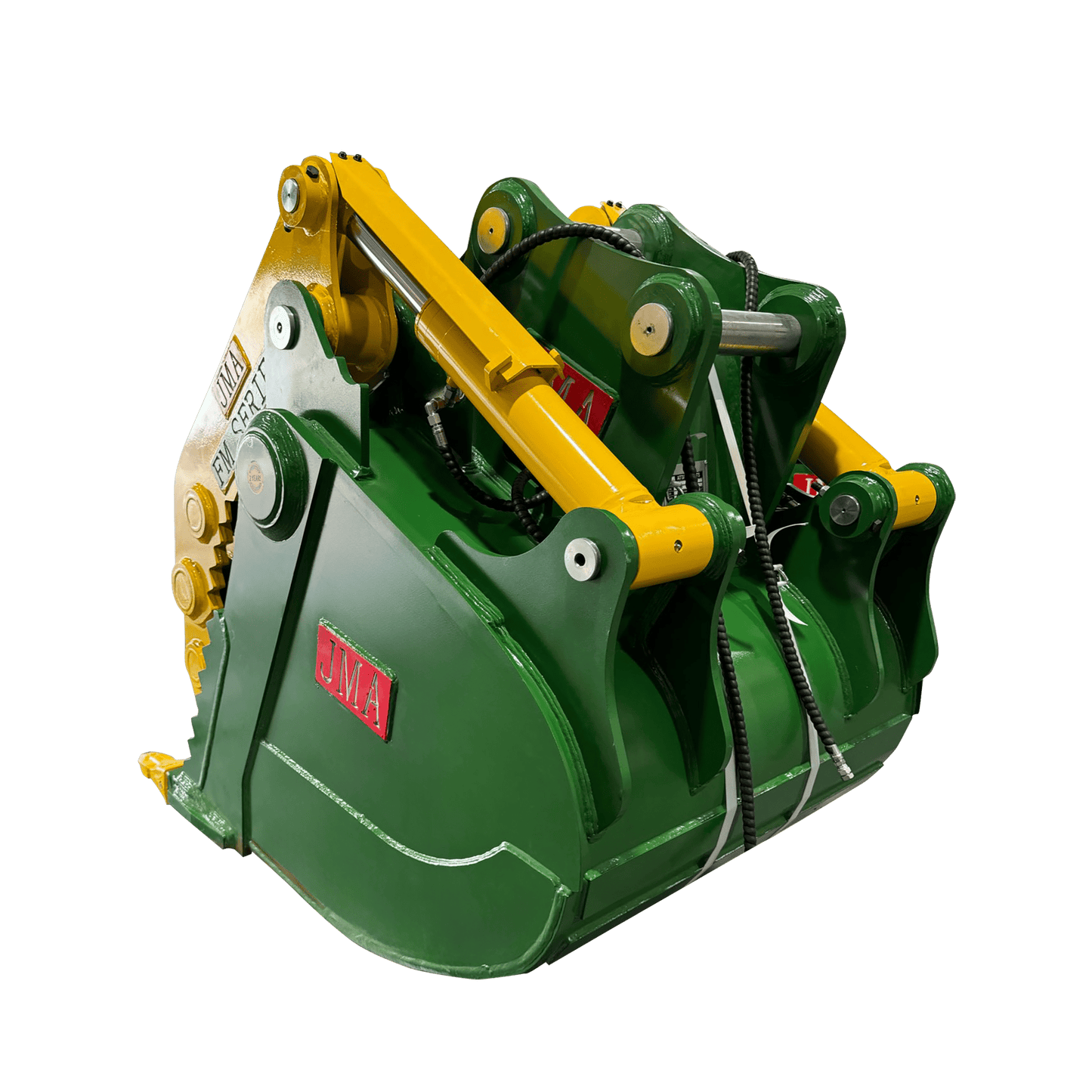 JMA Attachments Claw Bucket | Bucket Width 36″ & 42″ Inches | For 10 – 15 Tons Excavators