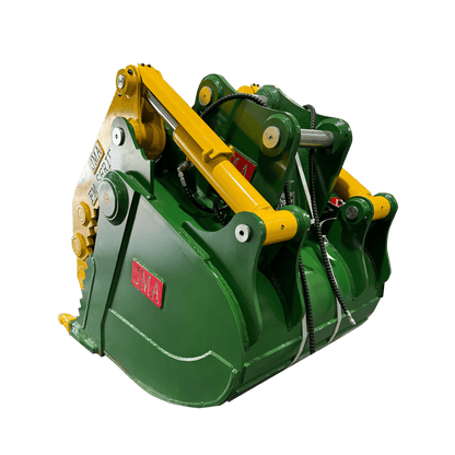 JMA Attachments Claw Bucket | Bucket Width 36″ & 42″ Inches | For 10 – 15 Tons Excavators