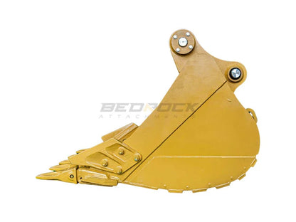 Bedrock Attachments Severe Rock Bucket | Width 42" | Capacity 0.76 CU M | Machine Size 14-18 Tons | For Excavators CAT 315D, 316E/F, 318D2/E/F