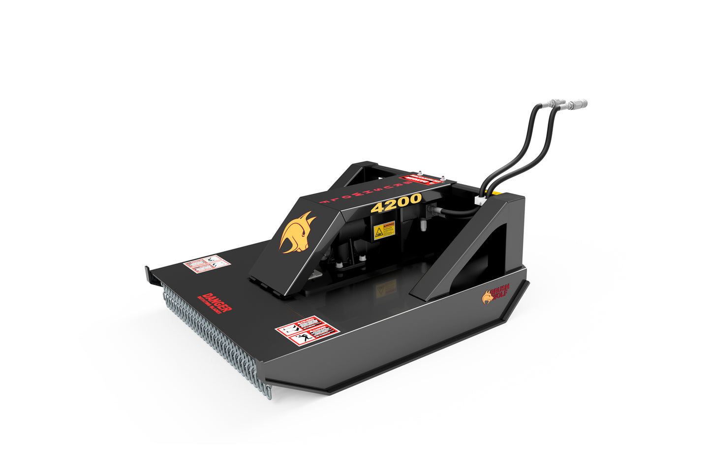 Brush Wolf Compact Brush Cutter Series | Cutting Width 42" & 48" inches | Hydraulic Flow Range 8-25 GPM | For Loaders