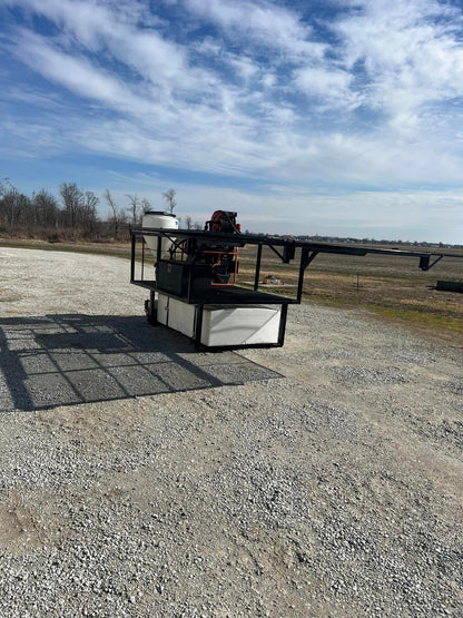 Fold Out Truck Bed Ag Drone Tender System