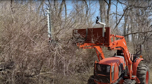 Agrishield Pro-Cut Hydraulically Driven Sickle Bar | Bucket Clamp Mount | Bar Length 42", 54" & 66" | Hydraulic Flow 5-16+ GPM | For Skid Steers, Tractors, Loaders & Excavators
