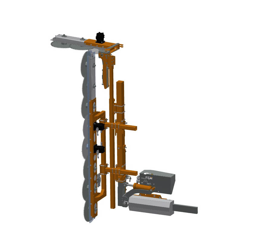 Rinieri Pruning Machine with Discs CRF-X Series | 16" Disc Diameter | 79-140" Cutting Width for Tractor