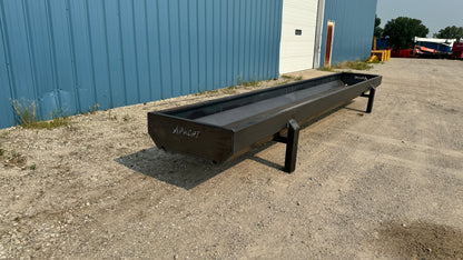 Apache Bunk Feeder | Model 20' | 36" Width | 10-Gauge Steel | 4-Leg | For Cattle & Livestock