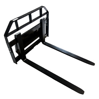 Arrow Pallet Forks | 42" Forks Length | 3,000 lb Capacity | Hydraulic Flow Range 12–30 GPM | For Mini Skid Steer