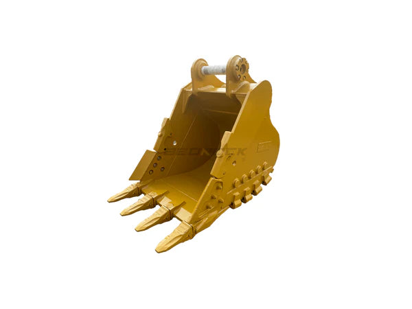 Bedrock Attachments Heavy-Duty Bucket | Width 42-Inch | Capacity 1.2 CU M | Machine Size 30-40 Tons | For Excavators CAT 330