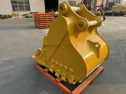 Bedrock Attachments Heavy-Duty Bucket | Width 42-Inch | Capacity 1.2 CU M | Machine Size 30-40 Tons | For Excavators CAT 330
