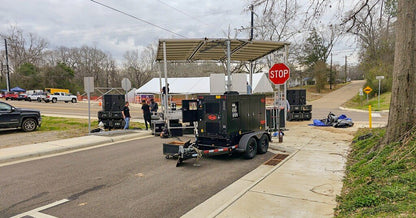 Taylor Power System Trailer Mounted Mobile Generator | Model TM-130 | Horsepower 169 HP | Standby Power 130kW