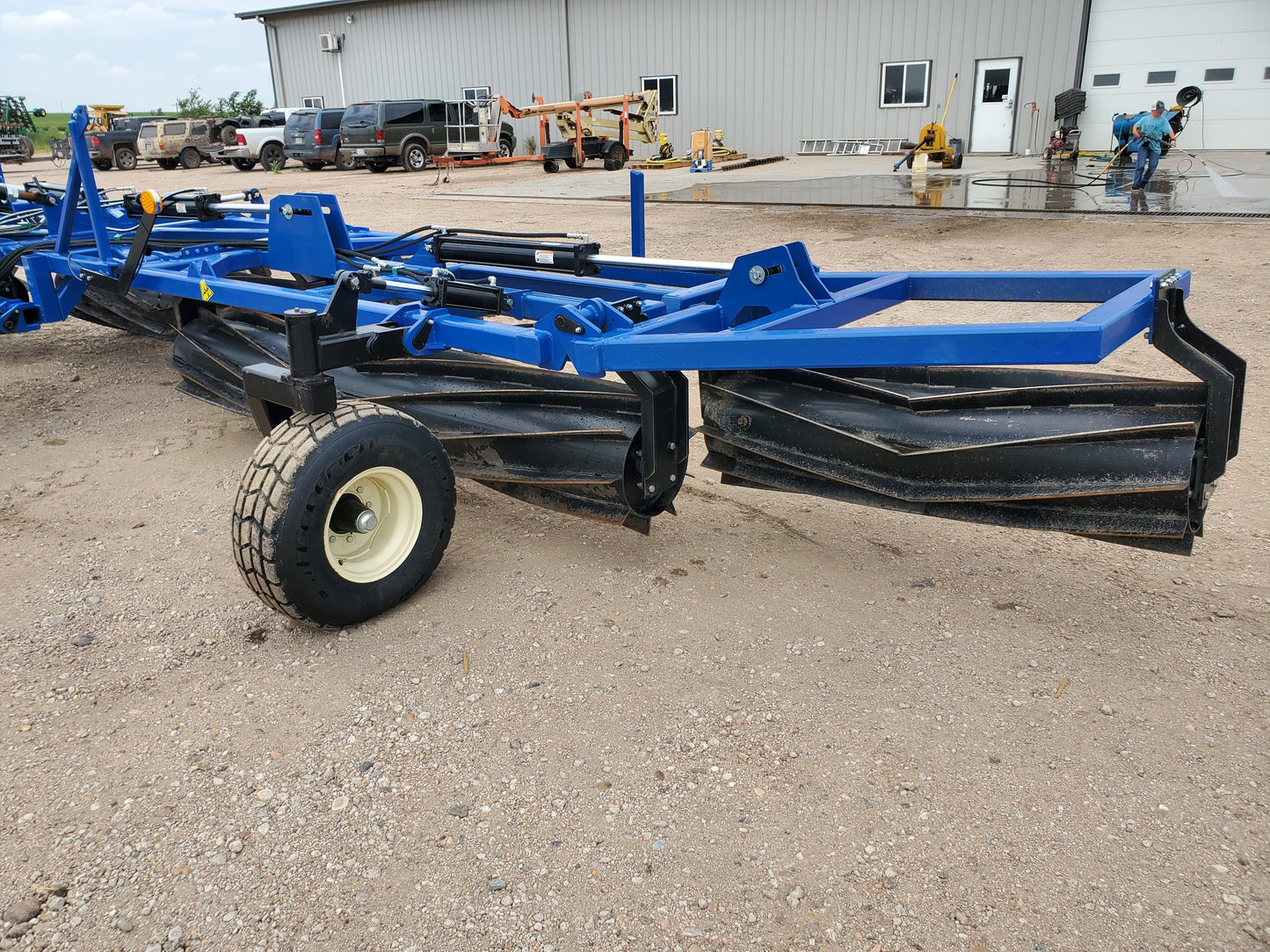 Progressive Ag Innovations Roller Crimper | Model 42-5S | Working Width 41' | 180 HP | For Tractor