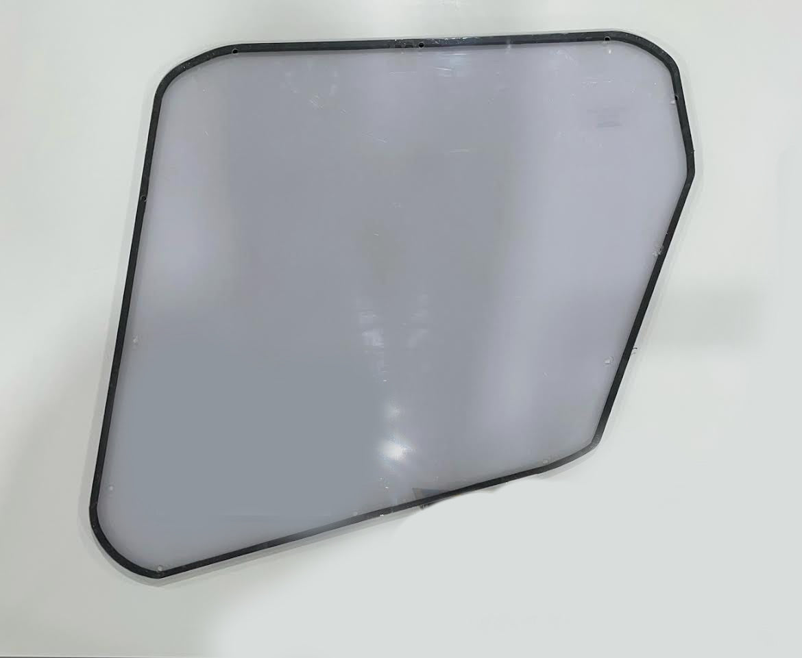 Skid Steer Doors Cab Enclosure Door | CAT‑AB‑G2 (Caterpillar A & B Series) | ½" Lexan Polycarbonate | 15–25 GPM | For Caterpillar Skid Steers