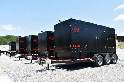 Taylor Power System Trailer Mounted Mobile Generator | Model TM-420 | Horsepower 570 HP | Standby Power 334kW (418 kVA)