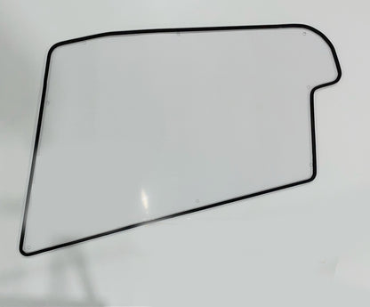 Skid Steer Doors Cab Enclosure Door | BSD‑M (ASV RC/PT Series) | ½" Lexan Polycarbonate | 15–25 GPM | For ASV RC/PT Skid Steers