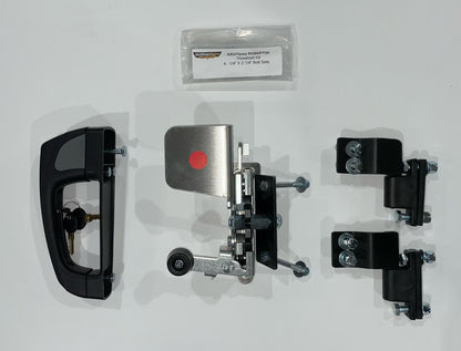 Skid Steer Doors Cab Enclosure Door | BSD‑M (ASV RC/PT Series) | ½" Lexan Polycarbonate | 15–25 GPM | For ASV RC/PT Skid Steers