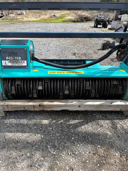 Remet Skid Steer Mulcher - Model F4S-160 / 190 / 225 | Working Width 63", 75" & 89" inches | 65-180 HP